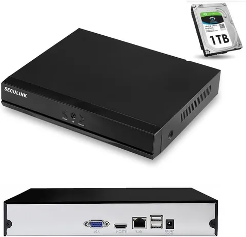 16-Channel 4K NVR (1080P/3Mp/4Mp/5Mp/8Mp) Ultra HD Network Video Recorder Cloud 