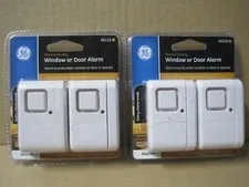 GE Personal Security Window Or Door Alarm 4 Pack 45115 New Factory Sealed