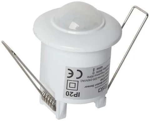 PIR CEILING FLUSH MOTION SENSOR 240VAC