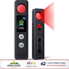Portable Hidden Camera Detector with LED Screen for Indoor Privacy Protection