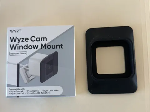 Wyze Window Mount for Wyze Cam OG, v3, v3 Pro, v4, NEW IN BOX