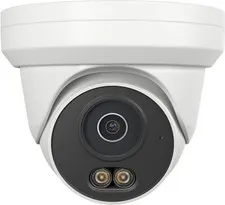4MP Poe Camera, Turret Security Poe IP Camera Outdoor Indoor Wired, Smart Dual L