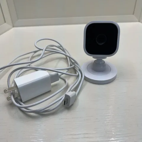 Blink Mini Compact Indoor Plug-in Smart Security Camera 1080 HD Motion Detection