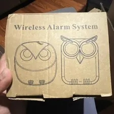 Wireless Alarm Complete System Owl Design Model Wireless Alarm New
