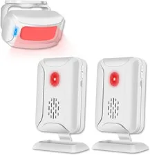 Door Sensor Chime, Motion Detector Alarm, Commercial Door Bells for Business Ent