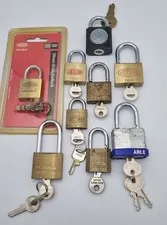 9 x Padlock Lockwood Assa Abloy & Other Padlocks