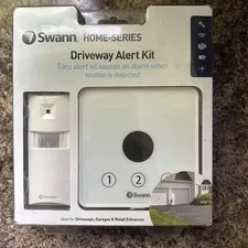 Swann Driveway Wireless Alert Kit Motion Detection Model AALARMKLWVER2ES NEW