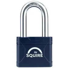 Squire STRONGLOCK PLUS 50/1.5 Padlock Lock With 50mm Long Hook
