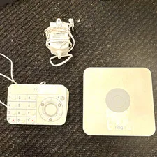 Ring Alarm Base Station + Keypad w/ Power Adapter, Z-Wave Alexa, White