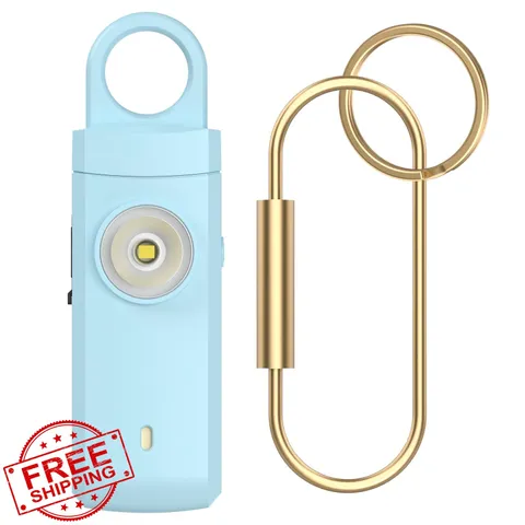 ANKOSHUN Personal Alarm AKS Aqua Keychain