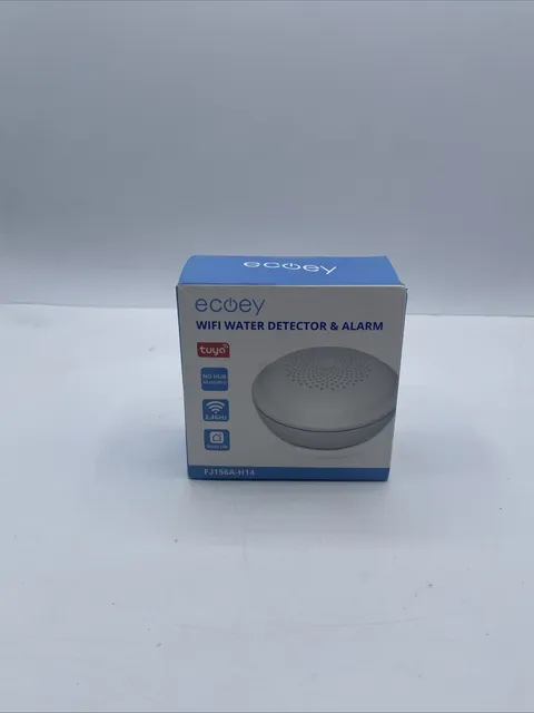 Ecoey Water Leak Detector (2.4G) , Water Sensor Alarm, Smart WiFi, Low Battery