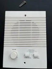 M&S  Model N35 White Intercom Speaker 