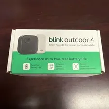 Blink Outdoor 4 One Camera System w/Sync Module New B0DHLSZXQD 840414631670