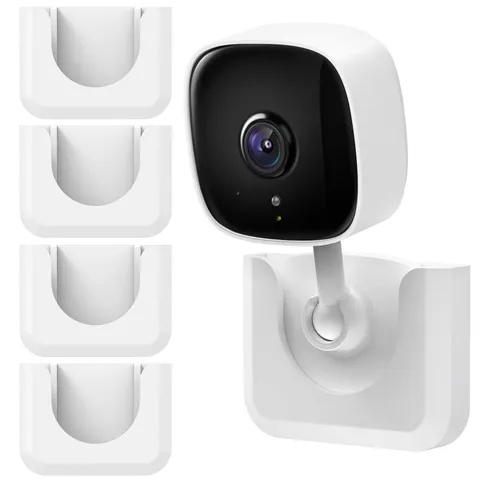 4 Pack Adhesive Wall Mount Bracket for Tapo Camera C100 C110, Strong Adhesive...