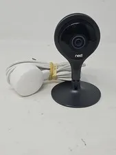 Google Nest Cam Indoor Security Wi-Fi Camera 1st Gen A0005 + Power Cord - Works