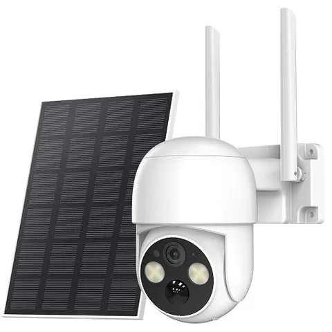 4MP Battery Solar Security Camera WiFi 360 Pan/Tilt WiFi Home Security Camera