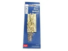 NOS! LOT OF (2) HAGER SOLID BRASS CHAIN DOOR GUARD, CD1510 US3