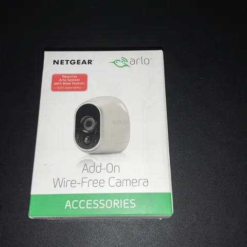 Netgear Arlo VMC3030 HD Wireless Add-On Security Camera/Magnetic Mount/Batteries
