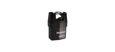 2-5/8 in High Security Shrouded Shackle Padlock Body Less Cylinder Black