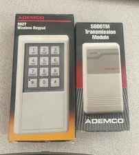 ADEMCO BI-DIRECTIONAL WIRELESS KEYPAD 5827BD AND 5800TM TRANSMISSION MODULE