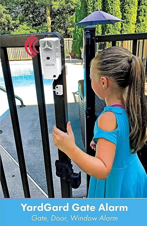 YardGard 2-Pack UL 2017 Compliant Wireless Pool Door Safety Alarm, 120dB Siren