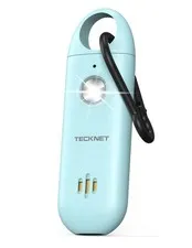 TECKNET Personal Safety Alarm,Portable Alarm for Women with Blue