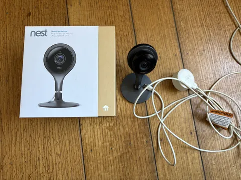 Google Nest Cam Indoor Security Camera A0005 1st Gen -Set of 2