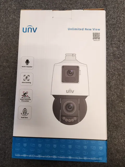 UNIVIEW UNV IPC94144SR-X25-F40C Dual-Lens 4MP POE IP PTZ Camera 