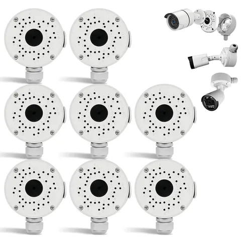 (Metal Aluminum & Waterproof) Junction Box Mount Bracket, Universal for Bulle...