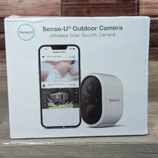 Sense-U Outdoor Camera Wireless Low Power Solar Security Model SU-WA004 1080P HD