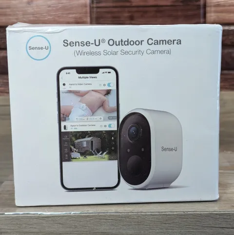 Sense-U Outdoor Camera Wireless Low Power Solar Security Model SU-WA004 1080P HD