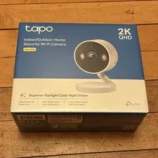 Tapo C120 2K QHD Wi‑Fi Indoor/Outdoor Camera Color Night Vision 