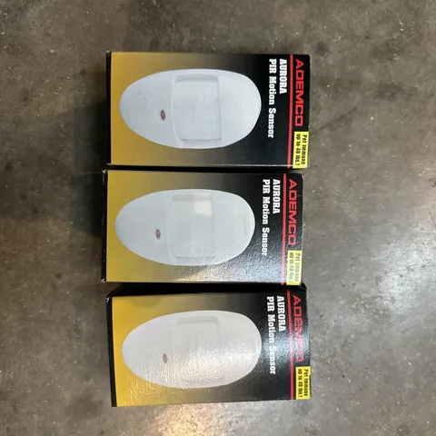 Aurora PIR Motion Sensor lot of three 