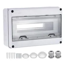 MECCANIXITY Circuit Breaker Box 15 Way IP65 Waterproof Distribution...