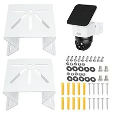 Metal Mounting Corner Bracket Compatible with Eufy SoloCam S340/E42/E30