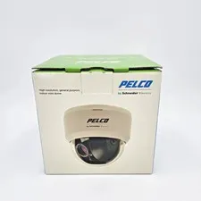 Pelco FD2-DWV10-6 Rev.A Indoor Dome Security Camera 2.8-10.5mm Varifocal Lens