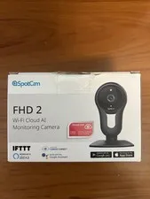 SpotCam FHD 2 Wi-Fi AI Monitoring Camera, Alexa & Google Assistant Ready