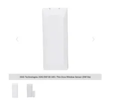 2GIG Nortek Wireless Enhanced Thin Door/Window Contact (2GIG-DW10E-345)