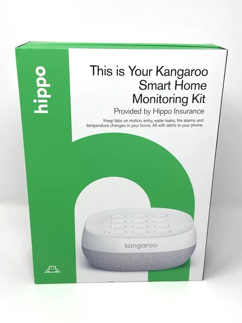 Kangaroo Smart Home Monitoring Kit Hippo Brand Never Used