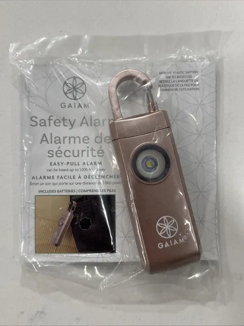 GAIAM Pocket Safety Alarm Clip For Runners Running NEW Never Opened