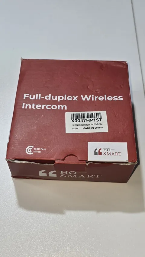 HO-Smart Pro 2-Way Talk Full Duplex Wireless Intercom System 2-Sets 1300Ft Range