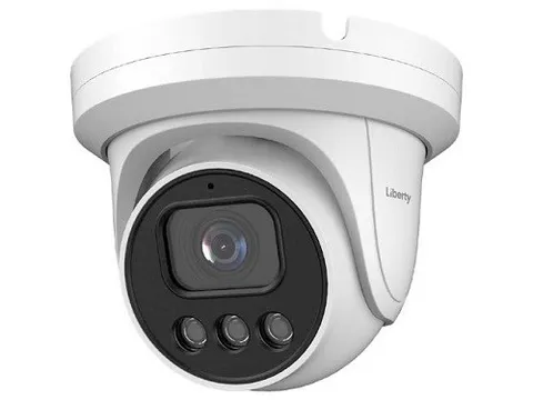 Liberty ADV AI 5MP IP  2.8mm,WDR, 100’ IR, PoE Outdoor Turret Camera-# L3A-IP5TS
