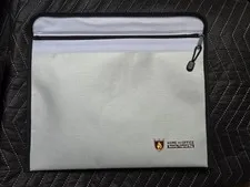 Large Fireproof Document Organizer 15x11", Waterproof Bag for Cash & Passports