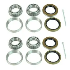 Sturdy Built 1 1/16 inch Trailer Wheel Bearing Kit, Bearings 44649 - Set of 2 