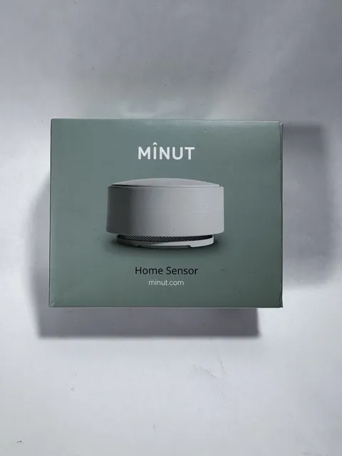 Minut MT-P2 Smart Home Sensor, Remote Monitoring for Rentals, White - NIB