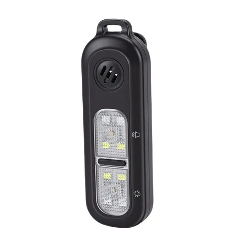 Personal Safety Alarm Loud 130DB Siren Keychain Alarm With 3 Colors LED Stro BT0