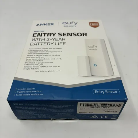 Eufy T89000D4 Wireless Entry Sensor (Opened Box) New
