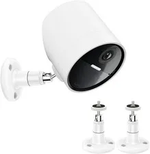 2 Pack Wall Mount Compatible with SimpliSafe Outdoor Security Camera, 360° Rot