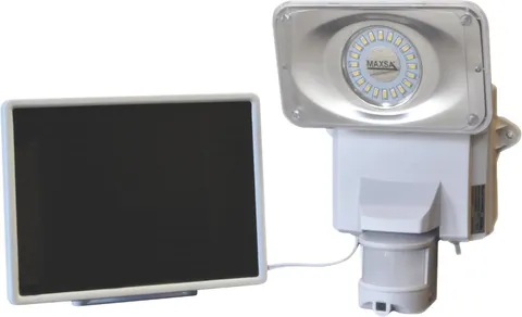 Solar Security Cameras Spotlight Night Vision Motion Sensor Floodlight Outdoor