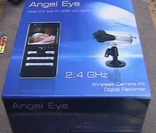 4CH WIRELESS 2.4GHZ MOTION DETECT VIDEO RECORDER LCD SD